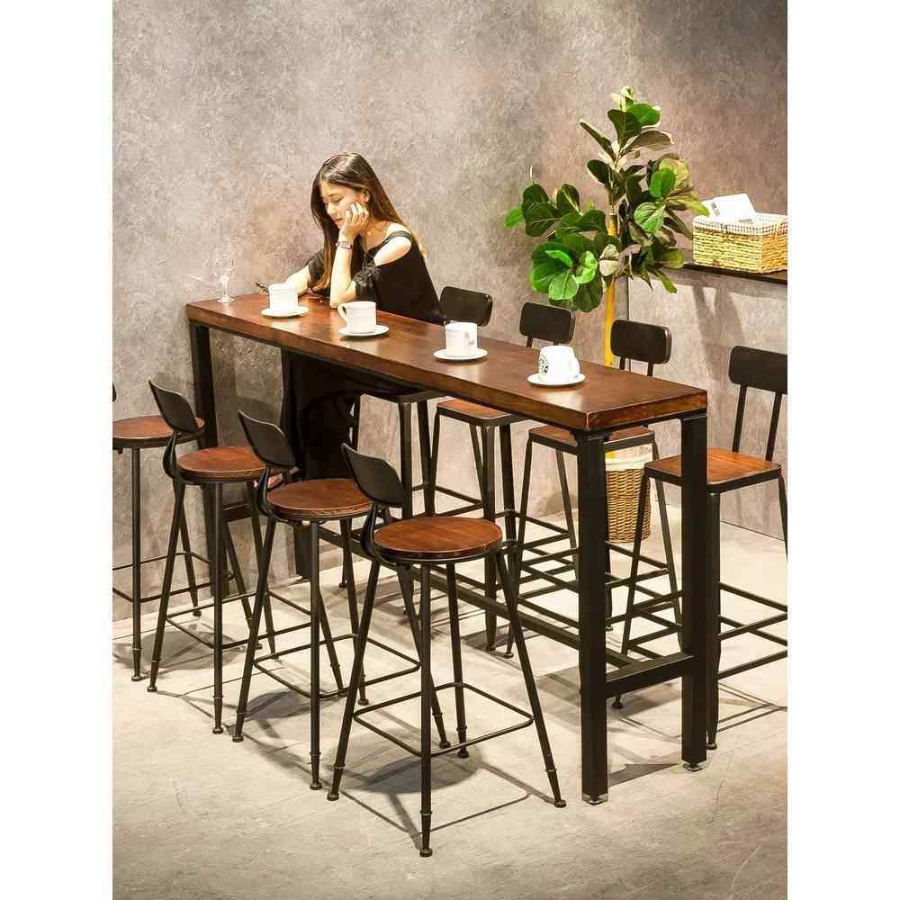 鹏音实木凳子吧台凳奶茶店高脚凳家用简约高椅子酒吧凳拍照靠背吧椅子摆件,电玩/配件/游戏/攻略,其他配件,淘宝优惠券,粉丝福利购,淘宝优惠卷