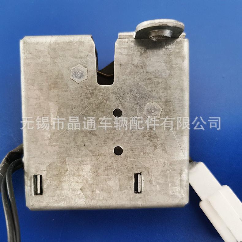 新款直销电控巧格锁板防盗储物仓48-72v电动车摩托车配件免改线坐