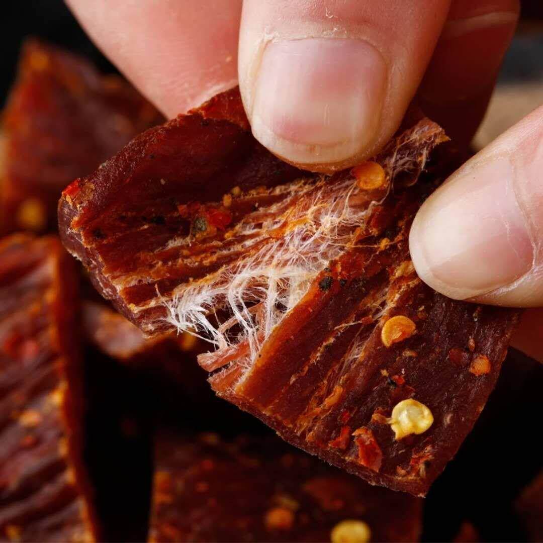 牦牛肉干风干牛肉牦牛肉超干牛肉500克原味牛肉干零食原产地