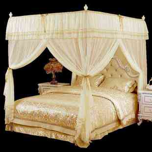 2蚊帐落地2 8m1风宫廷家用0x2公主....1纹老式1加密米2床5m账批发