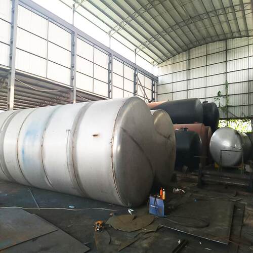 不锈钢储罐全自动加工 20立方卧式原料储罐机械设备