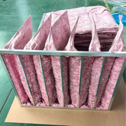中效式过器F7玻过滤袋铝框耐高温过滤袋纤工NNV业袋除滤尘袋过滤