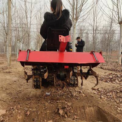 多能履带农用旋耕机地功乘坐式大马力KNZ水旱两用微耕机式大棚耕