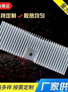 【灯具散热器】供应大功率高密齿型材式路灯模组Imec-D灯具散热器