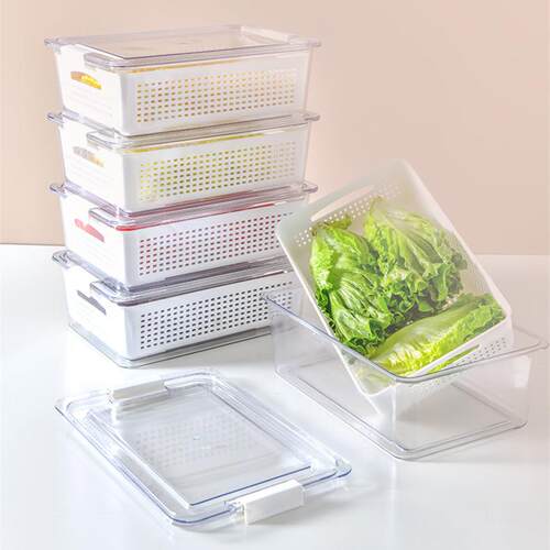 Egg, Fresh Produce, and Fruit Storage Box for Dumplings and