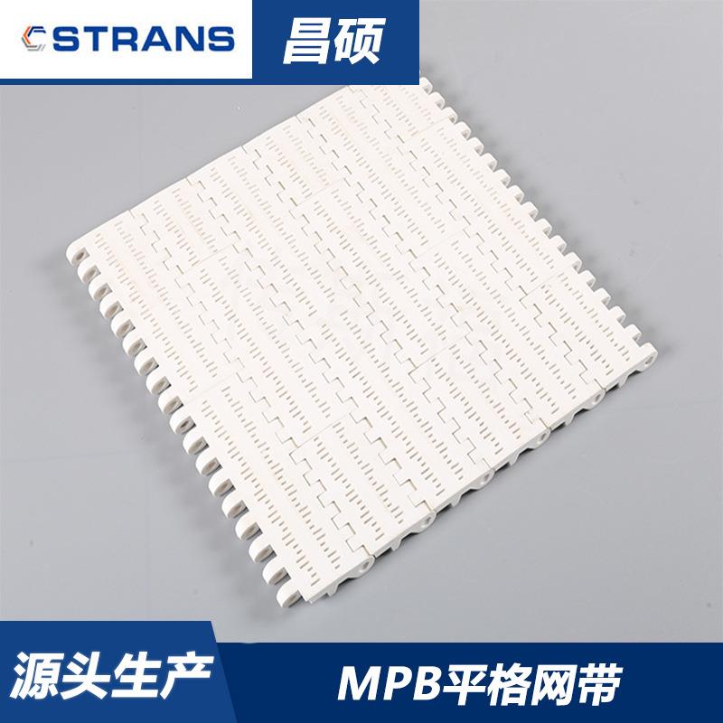 工业输送带MPB平格网带塑料输送带稳定性高超耐磨不脱粉pp食品