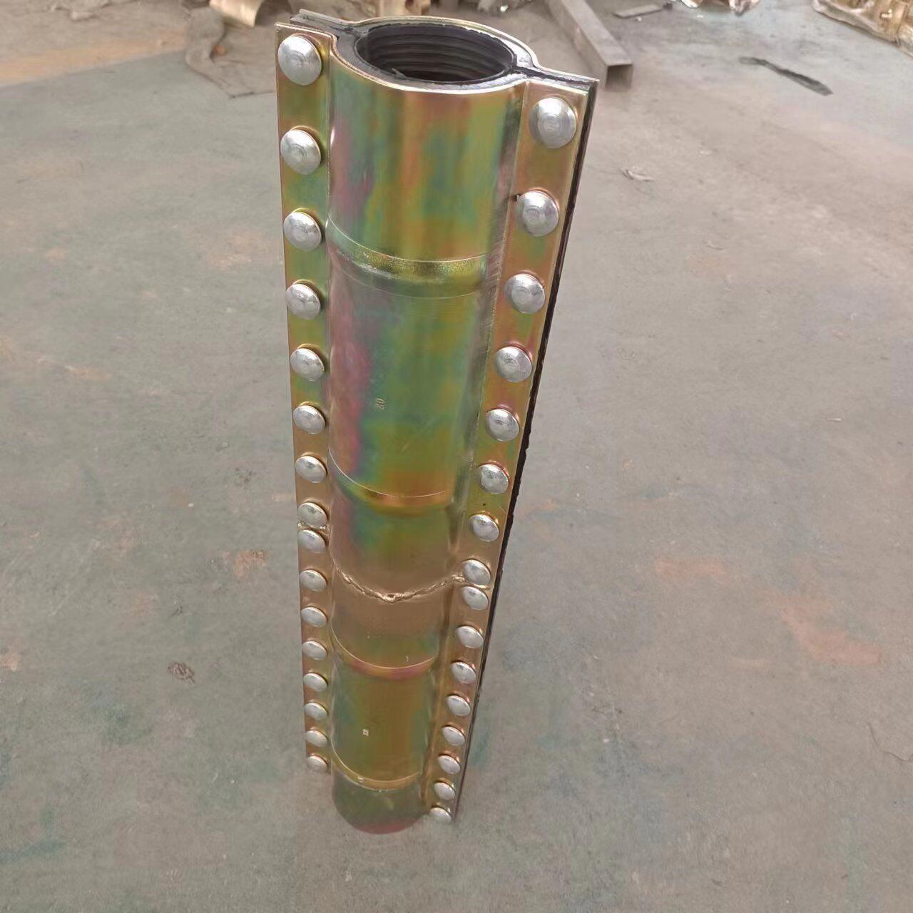 加长钢板哈夫节管道快速抢修接头PE管抱箍补漏器开 边快接水管接