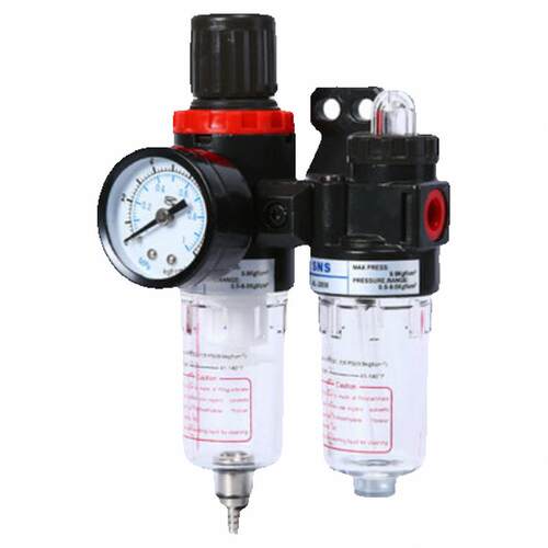 SNS神驰气动双杯油水分离器二联件AFR+AL2000调压阀过滤器AFC2000