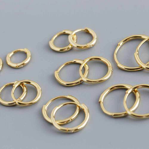 EH1377 Advanced Sense Multi-Size Circle Shape S925 Sterling