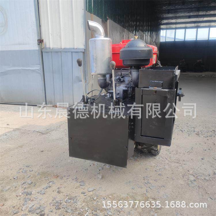 市政道路混凝土切割机遥控履带马路切地水泥地面切缝机