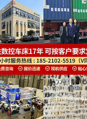 TS40小型数控车床线规机床全自动送料机 数控铣床五金不锈钢加工