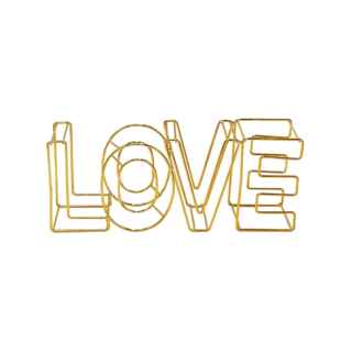 厂家直销创意情人节铁艺摆件LOVE铁线装 饰卧室客厅饰品酒吧小礼品