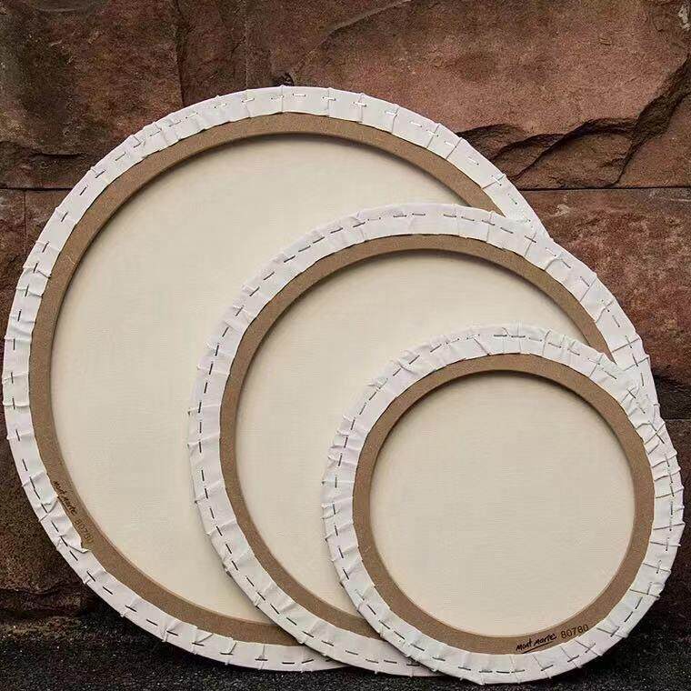 纯棉布练习圆形20*30*40*50*60油画框 圆形油画布框