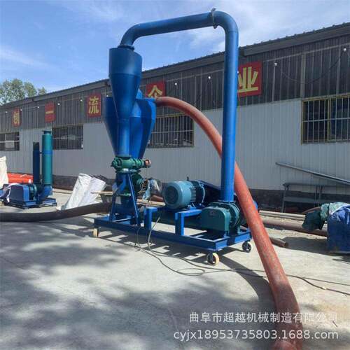 除活尘式散水泥吸送装车机性炭压负气力输机送石灰粉CY-QL气力输