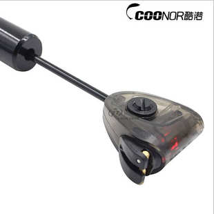 酷诺 平夹嘴硬杆闪光摇摆器JY-SW-16B欧式鲤鱼钓报警器组件
