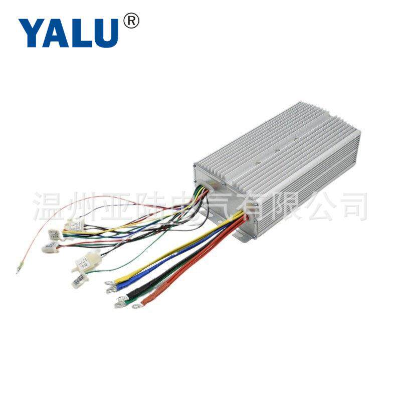 电动车无刷控制器1000/1200W48/60/72V24管无刷霍尔电机控制器
