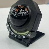 户外车载指南球高精度车用指南针便携汽车坡度仪多功能指北针