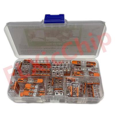 35PCS 221系列WA-GO连接器 10x221-2401/412/413 5x221-415 组合