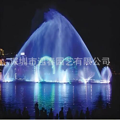 广场音乐喷泉设计制作河道程控跑泉波光控制系统全套设备厂家户外