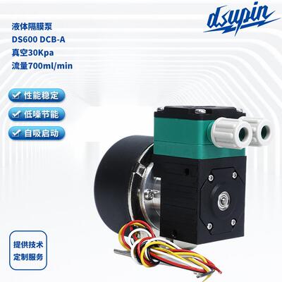 液体隔膜泵DS600DCB-A微型液体隔膜泵废液采样真空泵12V/24V