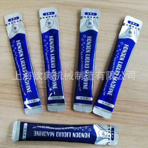 钦典全自动益生菌液体饮料生椰拿铁条浓缩果汁伺服异形袋包装机