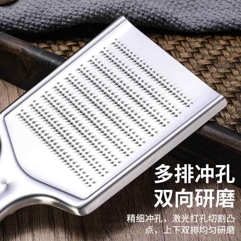 日式不钢5#ZBQ姜磨器生姜刨蒜板蓉磨泥碎姜器芥末器板擦菜锈土豆