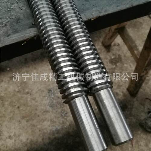 梯形丝杆加工Tr20T30T40T50机床传动丝杠螺杆左右旋来图来样非标