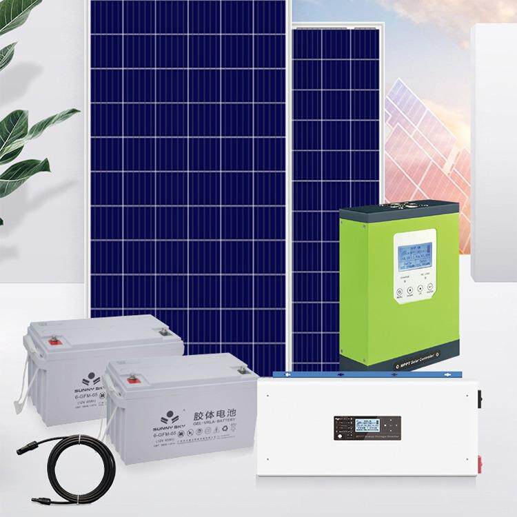 MPPT太阳能逆变器太阳能控制逆变一体机系统光伏家用离网发电