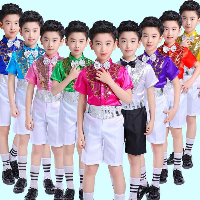 六一儿童演出服小学生合唱服幼儿园男童女童大合唱团舞蹈表演服装