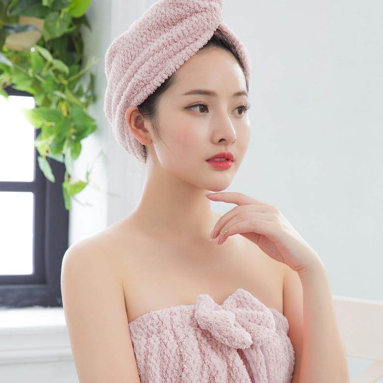 干发帽吸水 速干 加厚70克菠萝格柔软洗头包头巾女士冬季浴帽