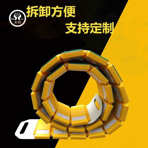 出口型卷式减速带 便捷式折叠临时可移动减速带 道路公路减速垄