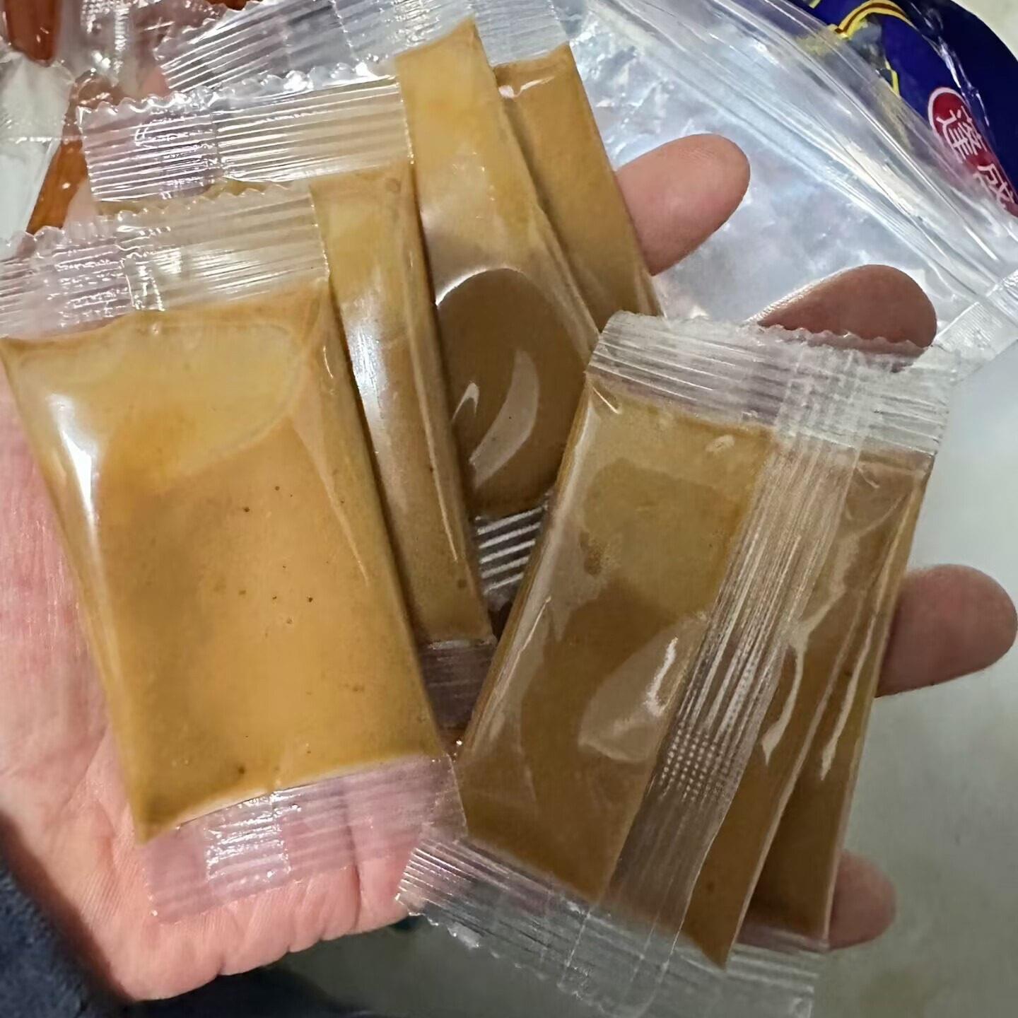 正宗芝麻酱小包装独立包装免调麻酱麻汁凉皮火锅蘸料家用凉拌
