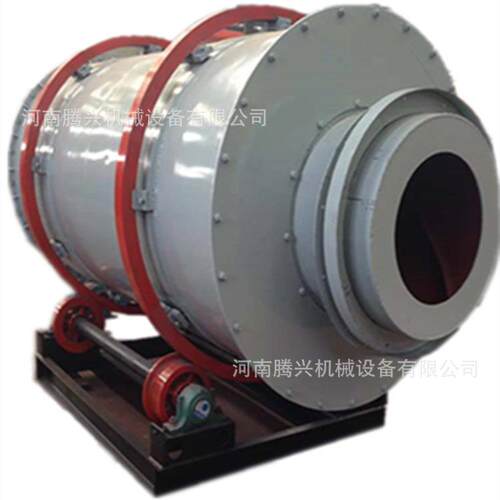 现货回转式污泥煤泥转筒三筒河沙滚筒烘干机价格