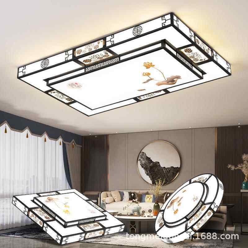 客厅灯高亮新款灯具现代简约大气卧室主灯大灯新中式led吸顶灯