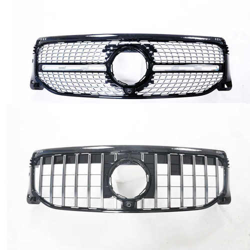 中网适用于GLB中网GLB35/45满天星GT竖条改装格栅水箱罩X247高配