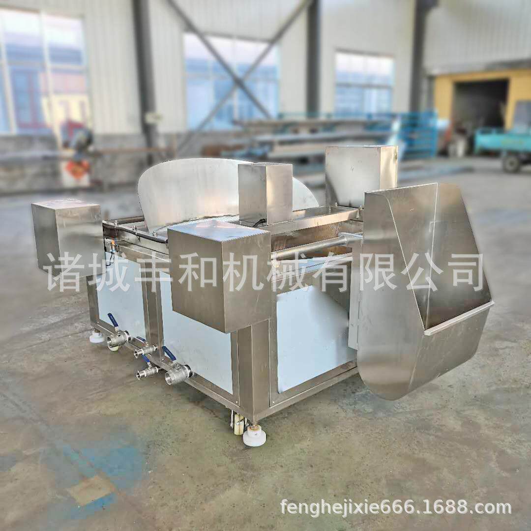供应小龙虾油炸机 电加热豌豆油炸机 食品油炸设备 豆泡油炸机