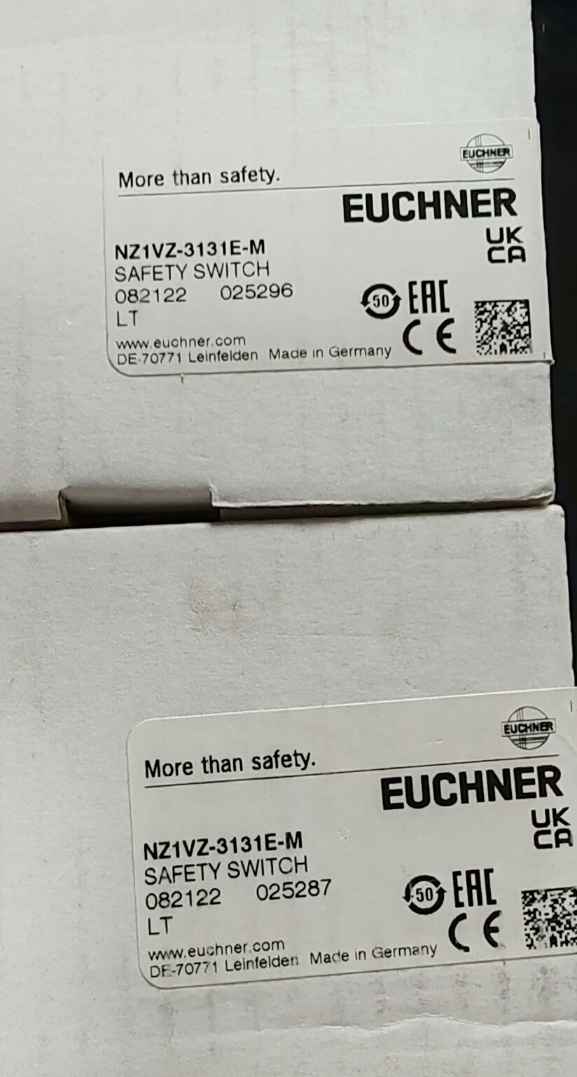 EUCHNER安全开关 NZ1VZ-3131E-M 全新原装