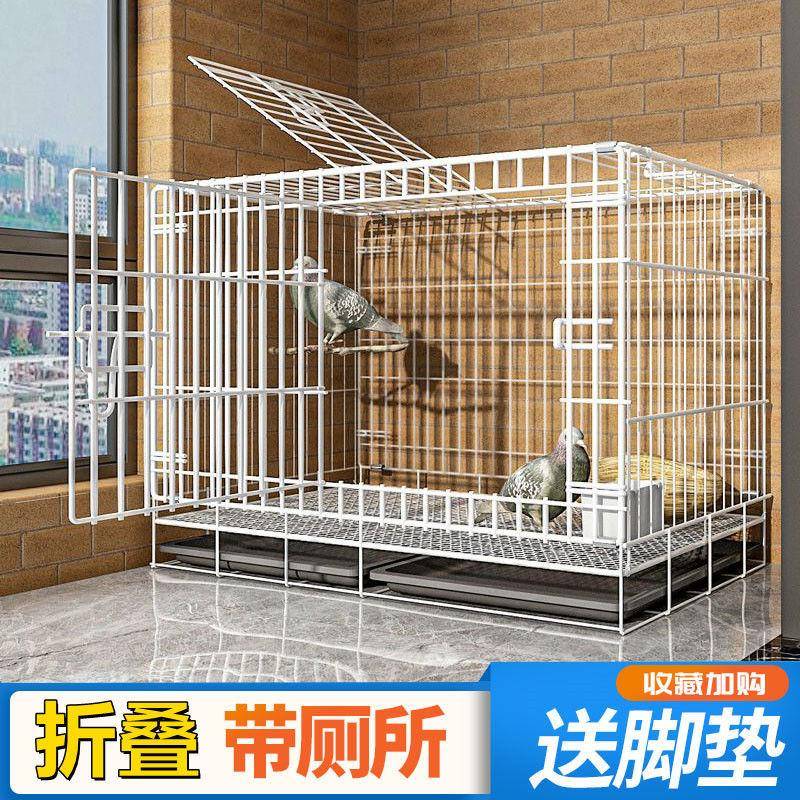 鸽子喜鹊专用笼子加密双层两层新款鸟笼大号家用信鸽繁殖笼鸽子笼