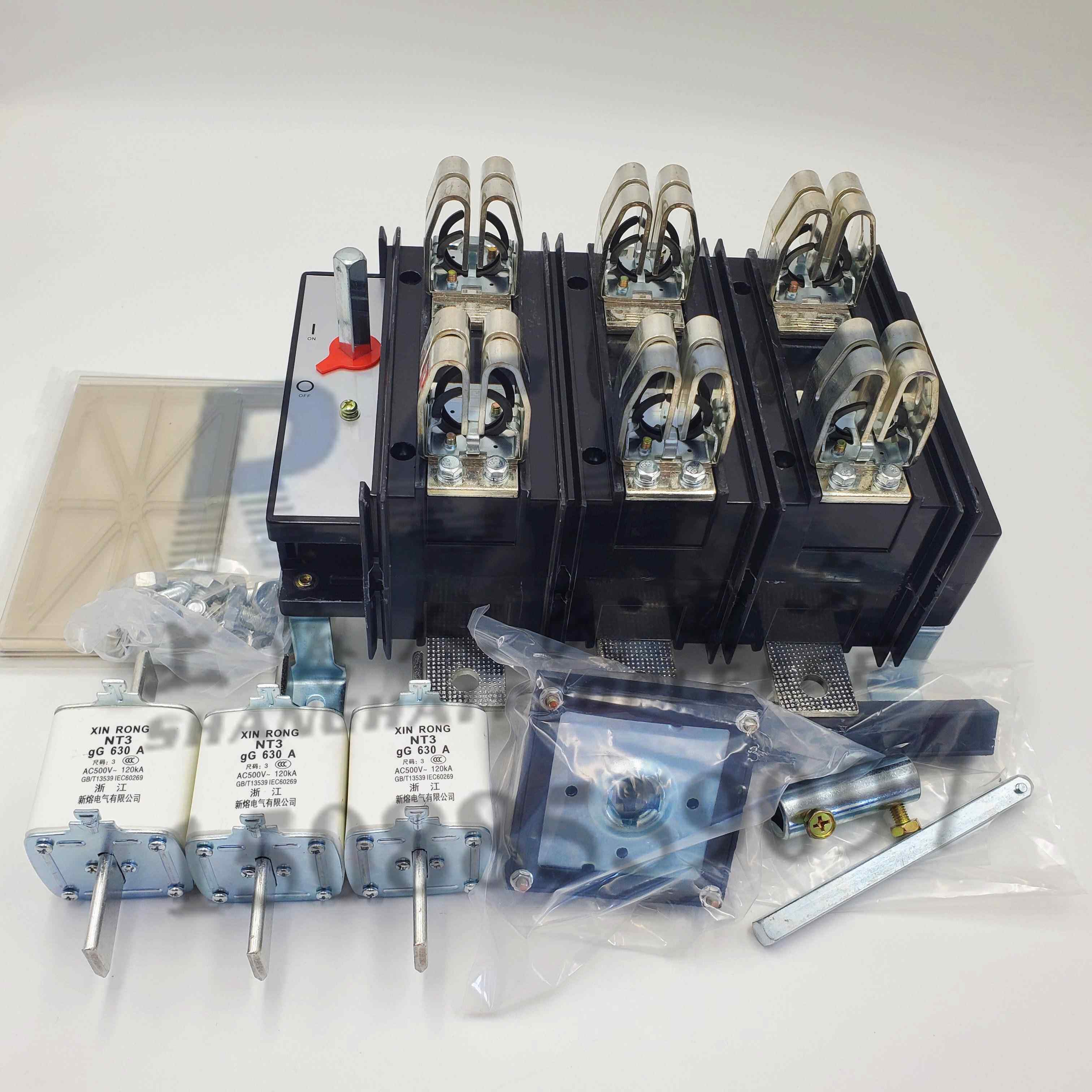 上海人民电气HH15(QSA)-630/3隔离开 关630A熔断器组电容柜主刀熔