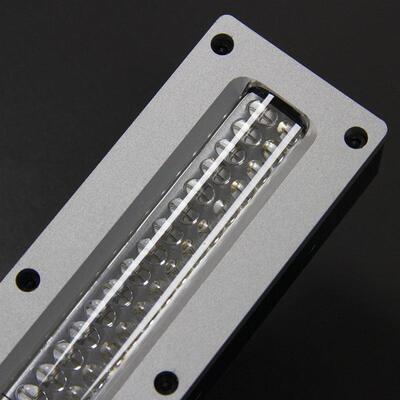 高功率uvled固化灯365/395nm油墨胶水205*30mm线光源uv光固化机