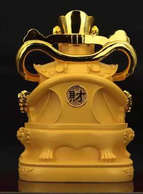 招米进宝财神爷摆件家用文财神供奉神像聚宝盆客厅店铺乔迁开业