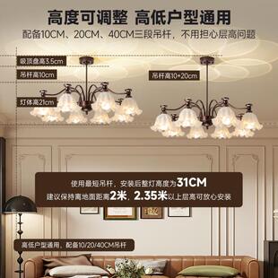 大167式大吊灯客厅法高级感网红爆款厅主灯客厅灯中古风餐厅灯灯