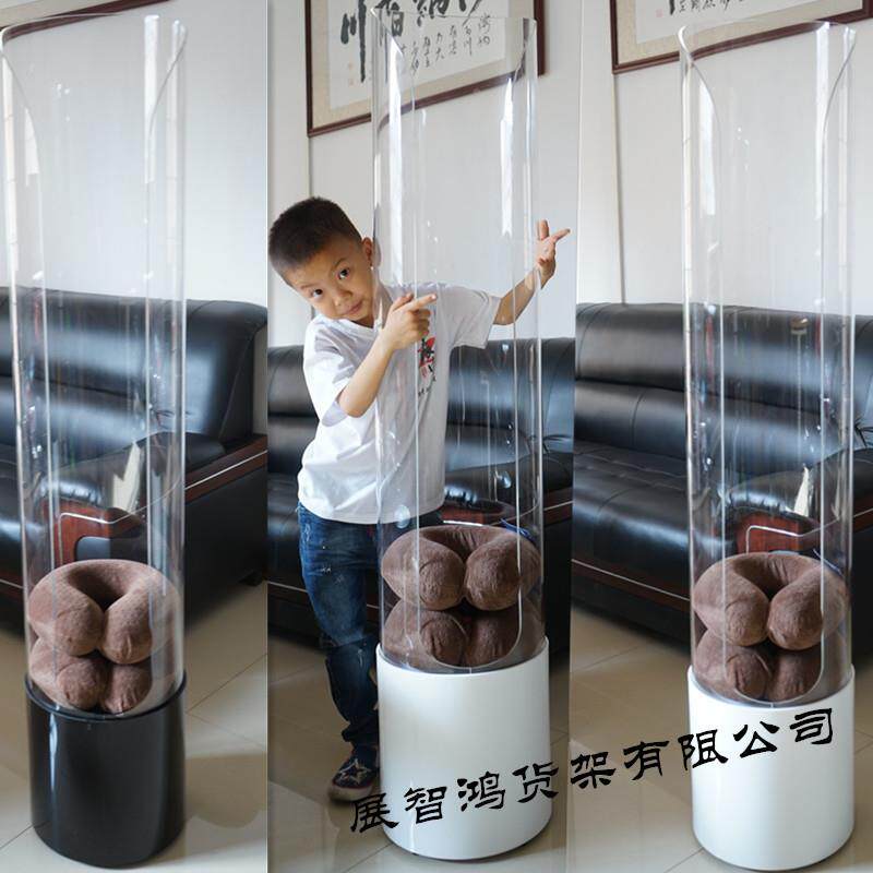 枕头柜亚克力U型枕柜颈枕头展有机玻璃ZWZ枕头展示柜飞机枕头柜货