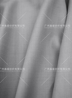 275克薄款哔叽30毛精纺羊毛涤西服套装时装细斜纹呢子布料W82033