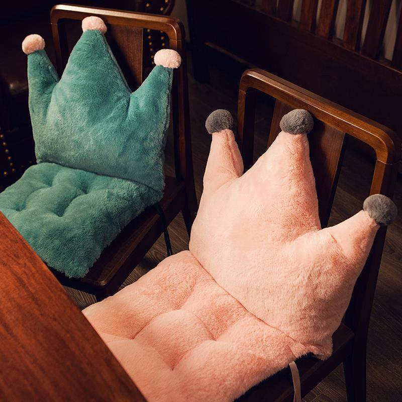 北欧ins连体坐垫靠垫一体学生教室座垫凳子皇冠餐椅屁股垫子地上,居家布艺,椅垫,淘宝优惠券,粉丝福利购,淘宝优惠卷