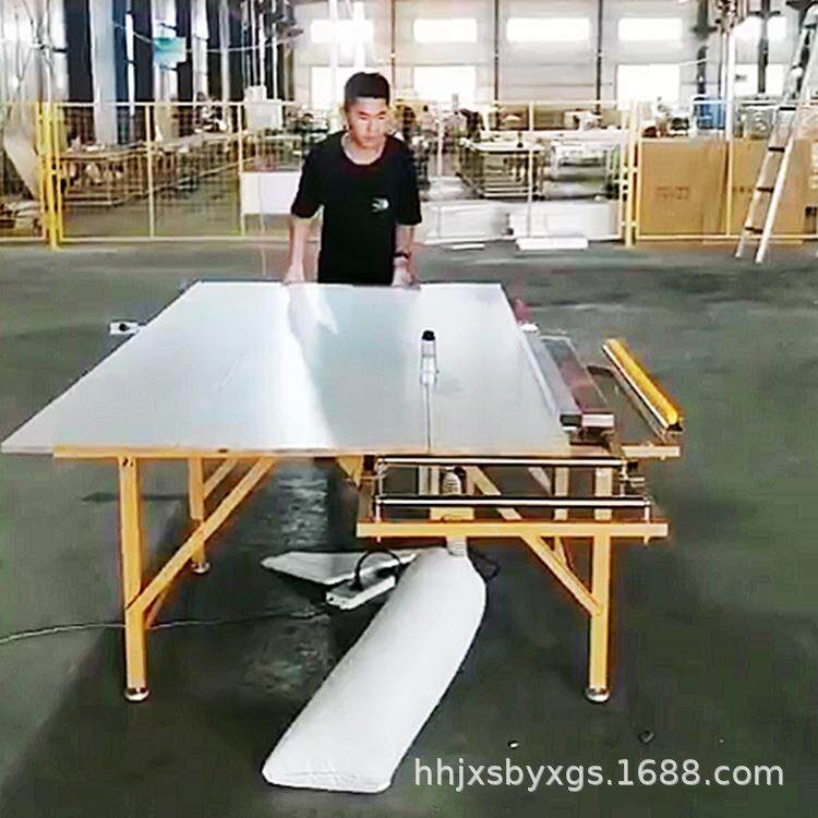 摇臂款斜切木工锯台 无尘折叠快速切割子母锯全套精密导轨推台锯