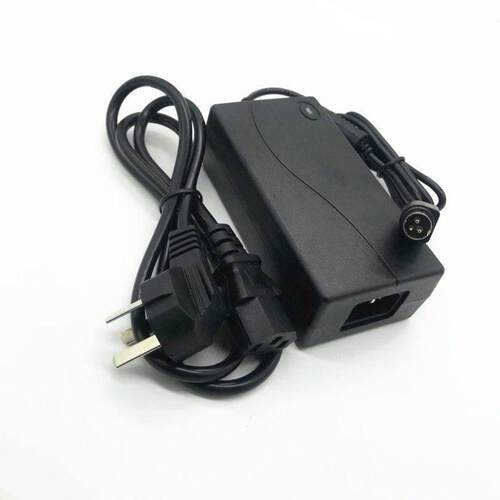 适用爱宝条码打印机A8007 BC-80152T电源适配器pos80 DC24V3针线