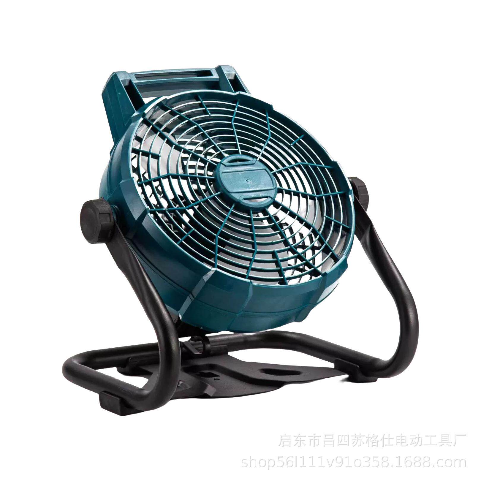 *厂家直销锂电吹风扇便携式户外风扇露营电动风扇直流风扇