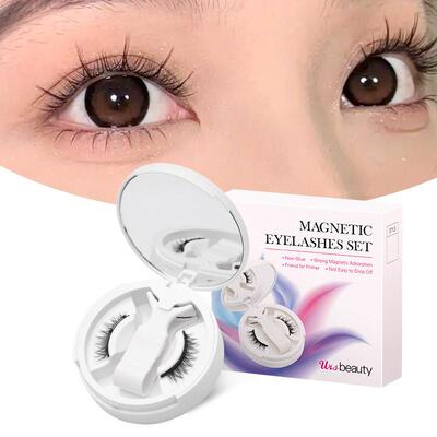 Fox Magnetic False Eyelash Integrated Box Natural Camellia T