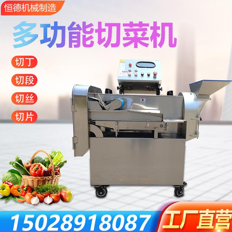 全自动双头切菜机多功能切丁切丝机801食堂厨房切菜机土豆切丁机